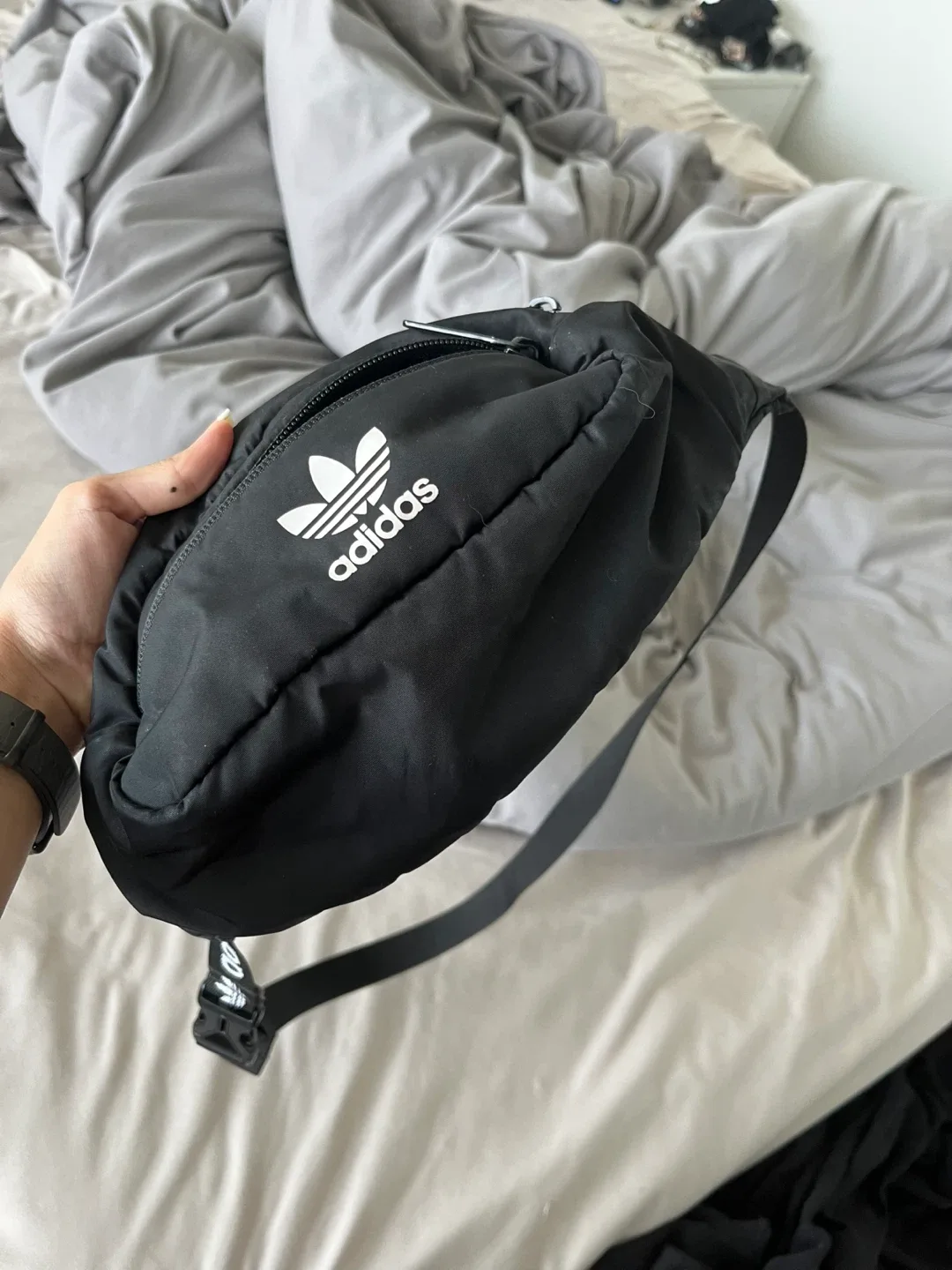 Adidas Black Belt Bag image indicator(3)