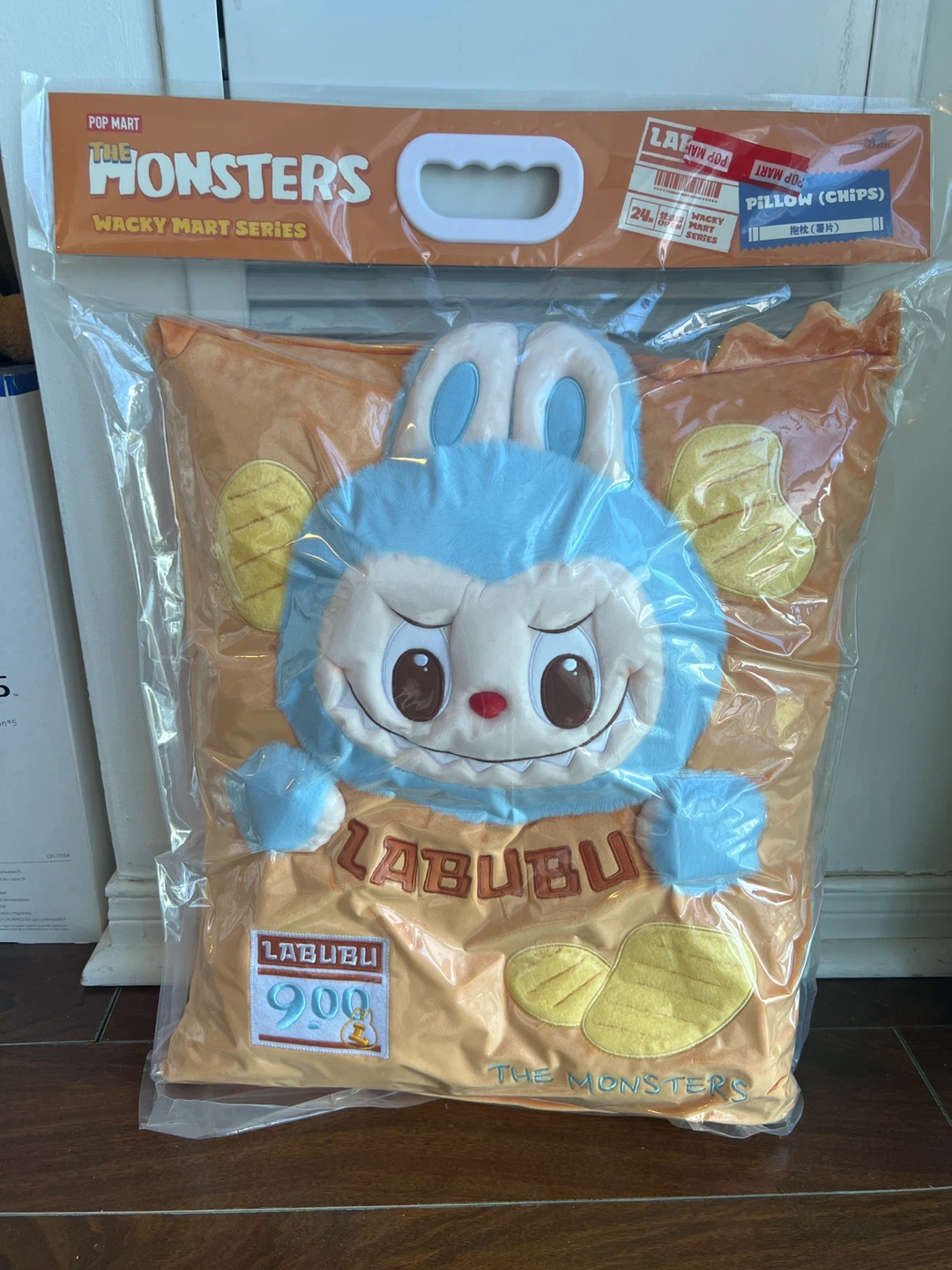 Pop Mart The Monsters Labubu Pillow (Chips) - New