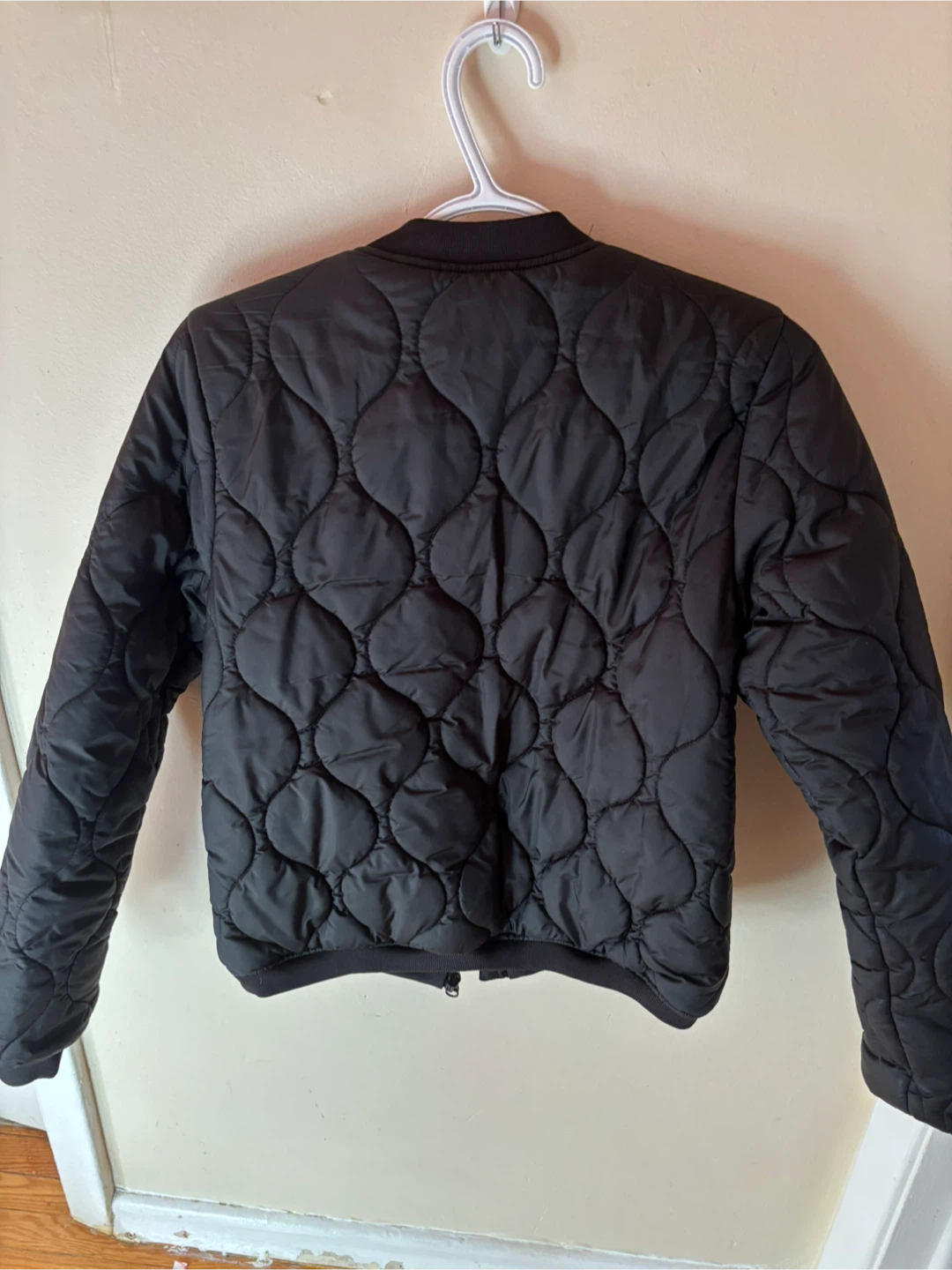 Bench. Black Quilted Bomber Jacket - XS - photo 3