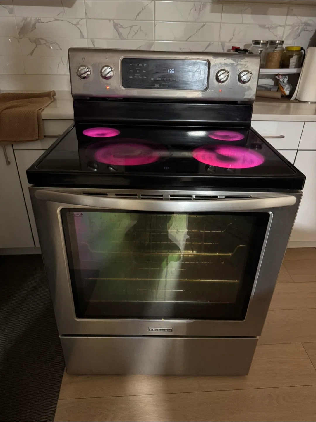 KitchenAid Stainless Steel Electric Range image indicator(2)