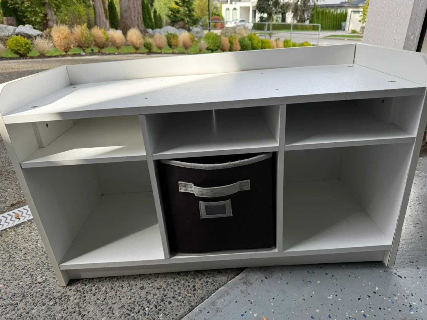 White Storage Shelf Unit image indicator(2)