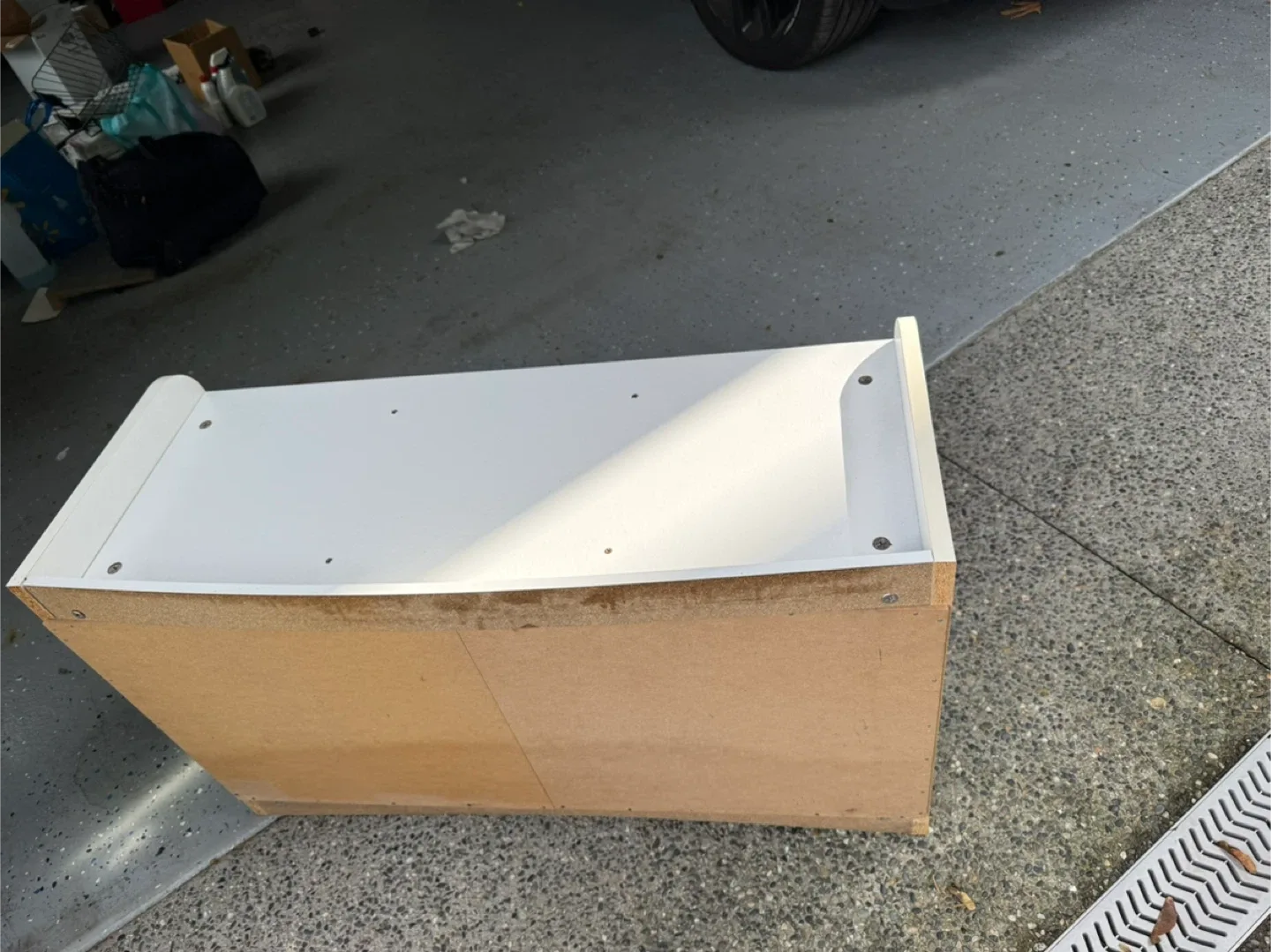 White Storage Shelf Unit image indicator(3)