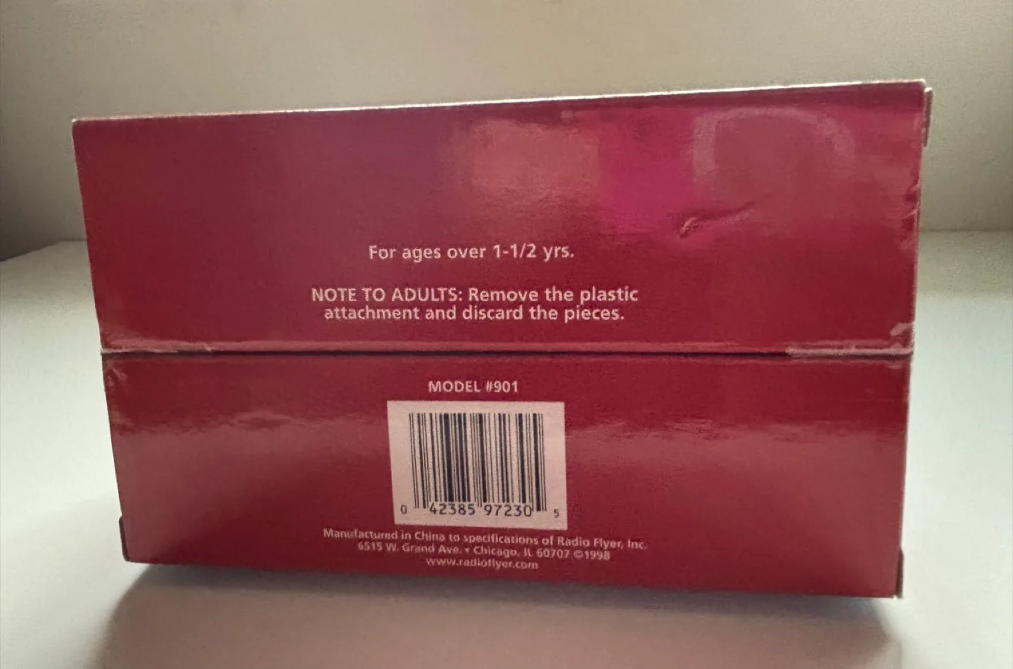 Radio Flyer My Little Red Wagon #901 - New in Box! image indicator(4)