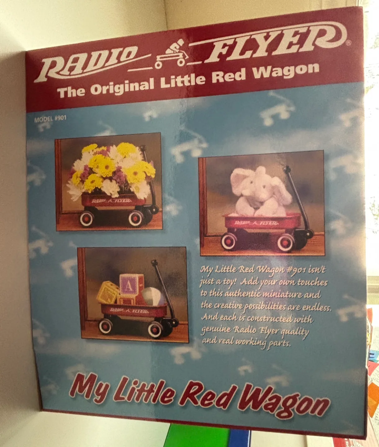 Radio Flyer My Little Red Wagon #901 - New in Box! image indicator(8)