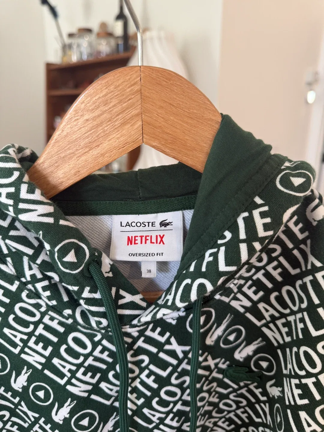 Lacoste x Netflix Hoodie - Size 38 thumbnail