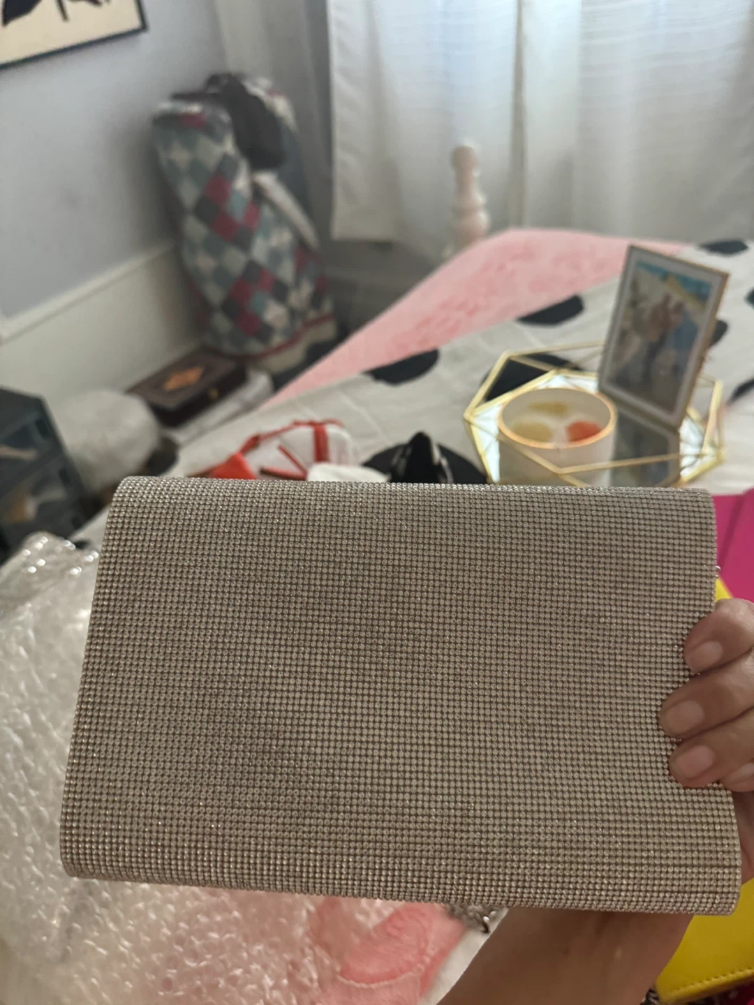 Clutch Purses - Pink, Yellow, Silver - photo 2