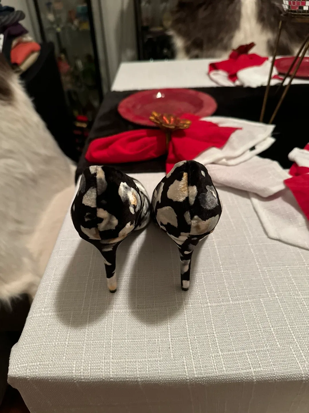 Eugenia Kim Floral Print Heels image indicator(3)