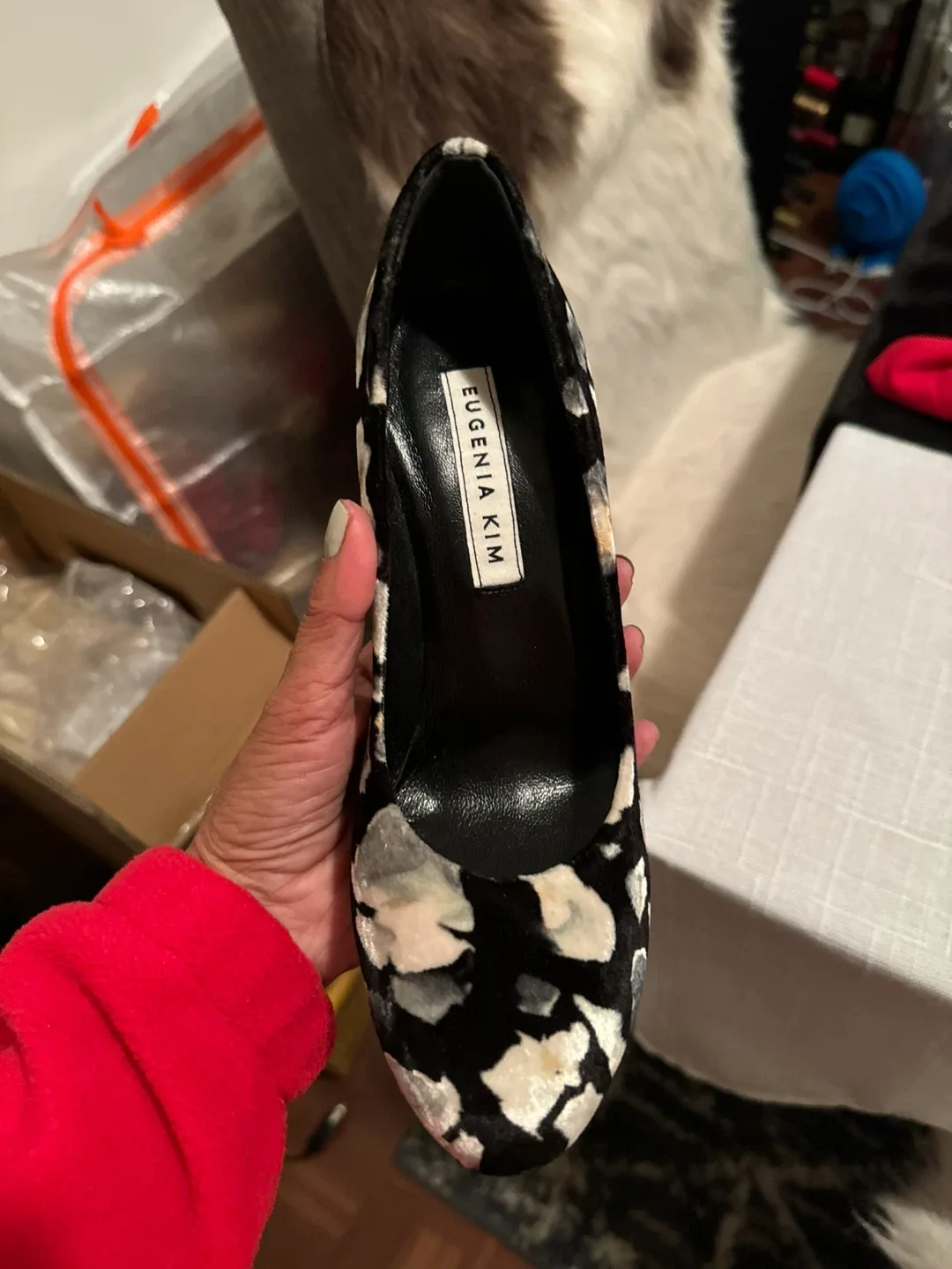 Eugenia Kim Floral Print Heels image indicator(5)