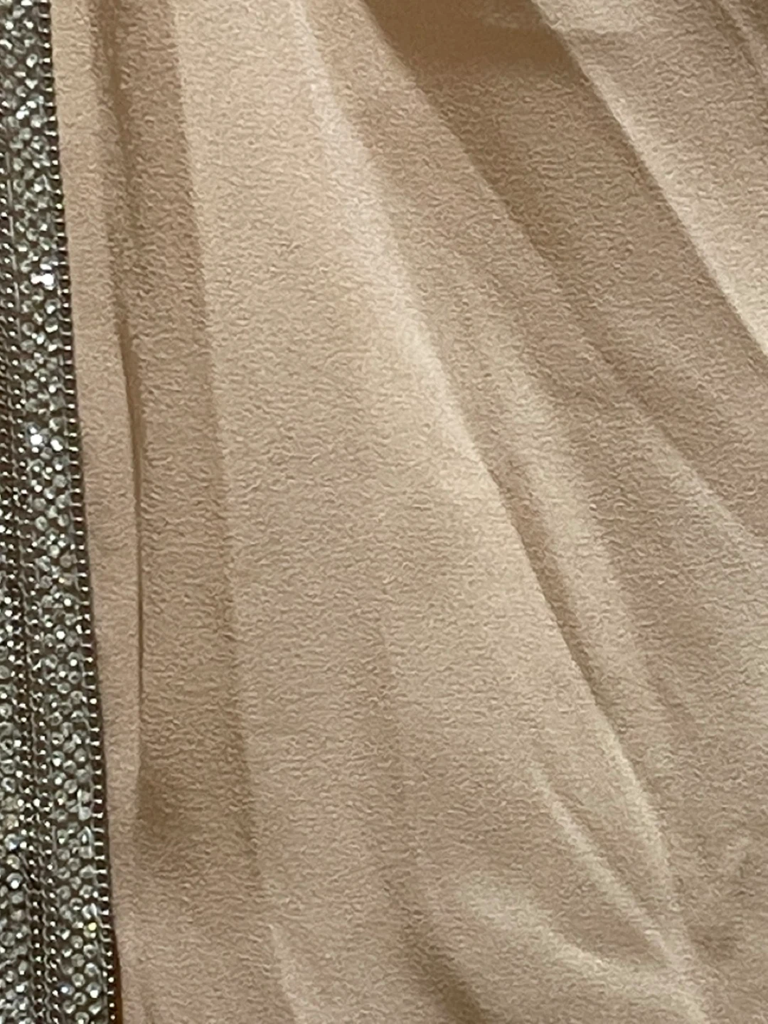 Beige Embellished Gala Dress - photo 4