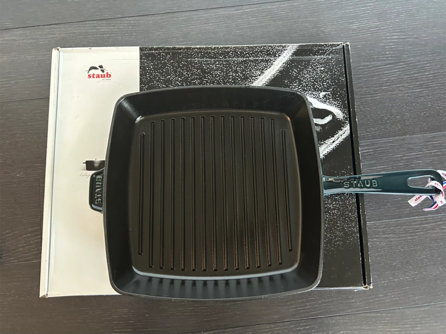 Brand New Staub Grill 11 3/4” in La Mer - photo 3