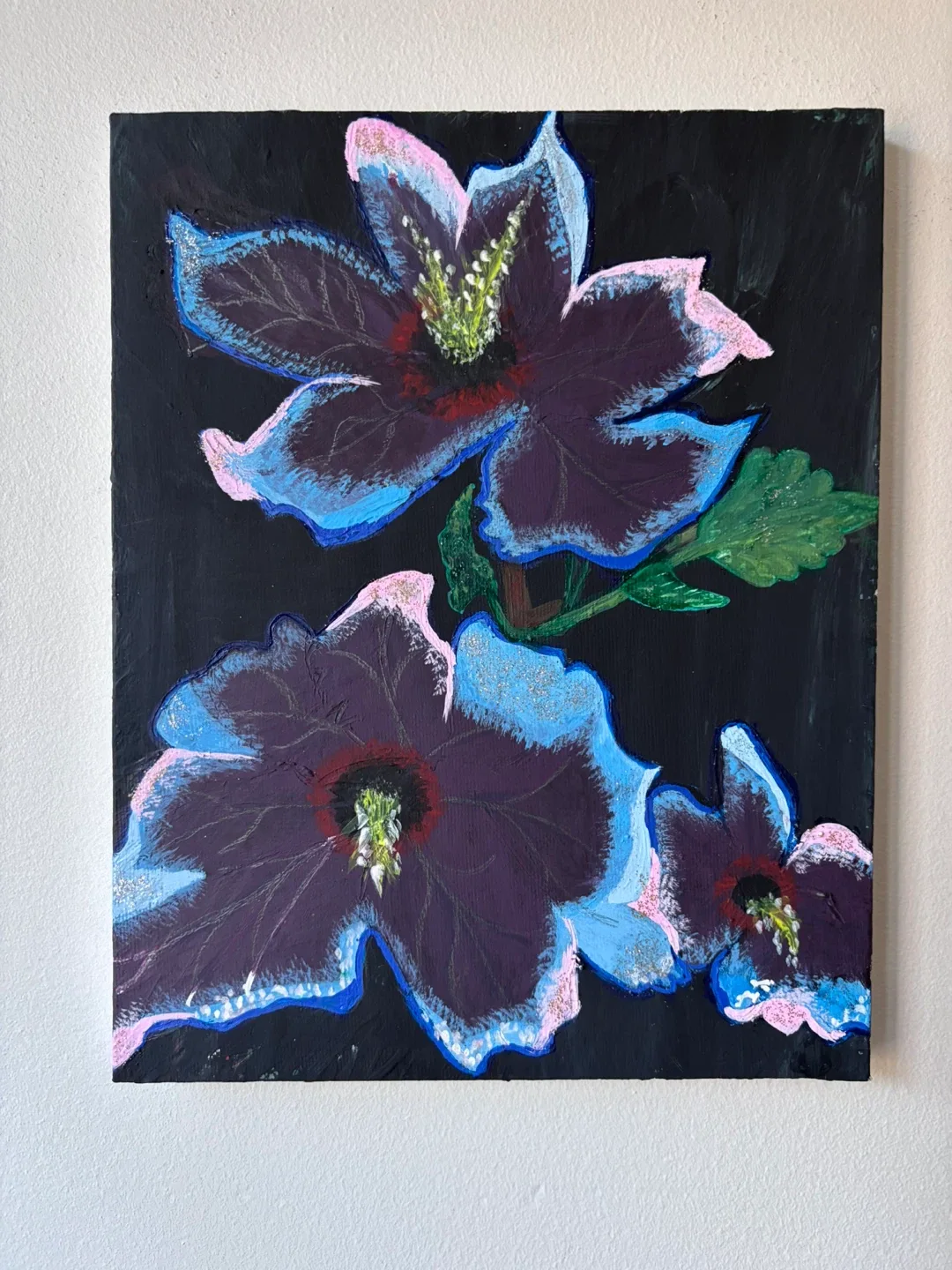 Floral Painting on Canvas image indicator(2)