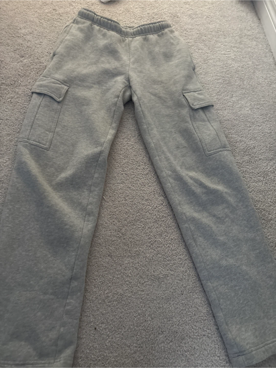 Aritzia Sweatfleece Mega Cargo Pants 2XS