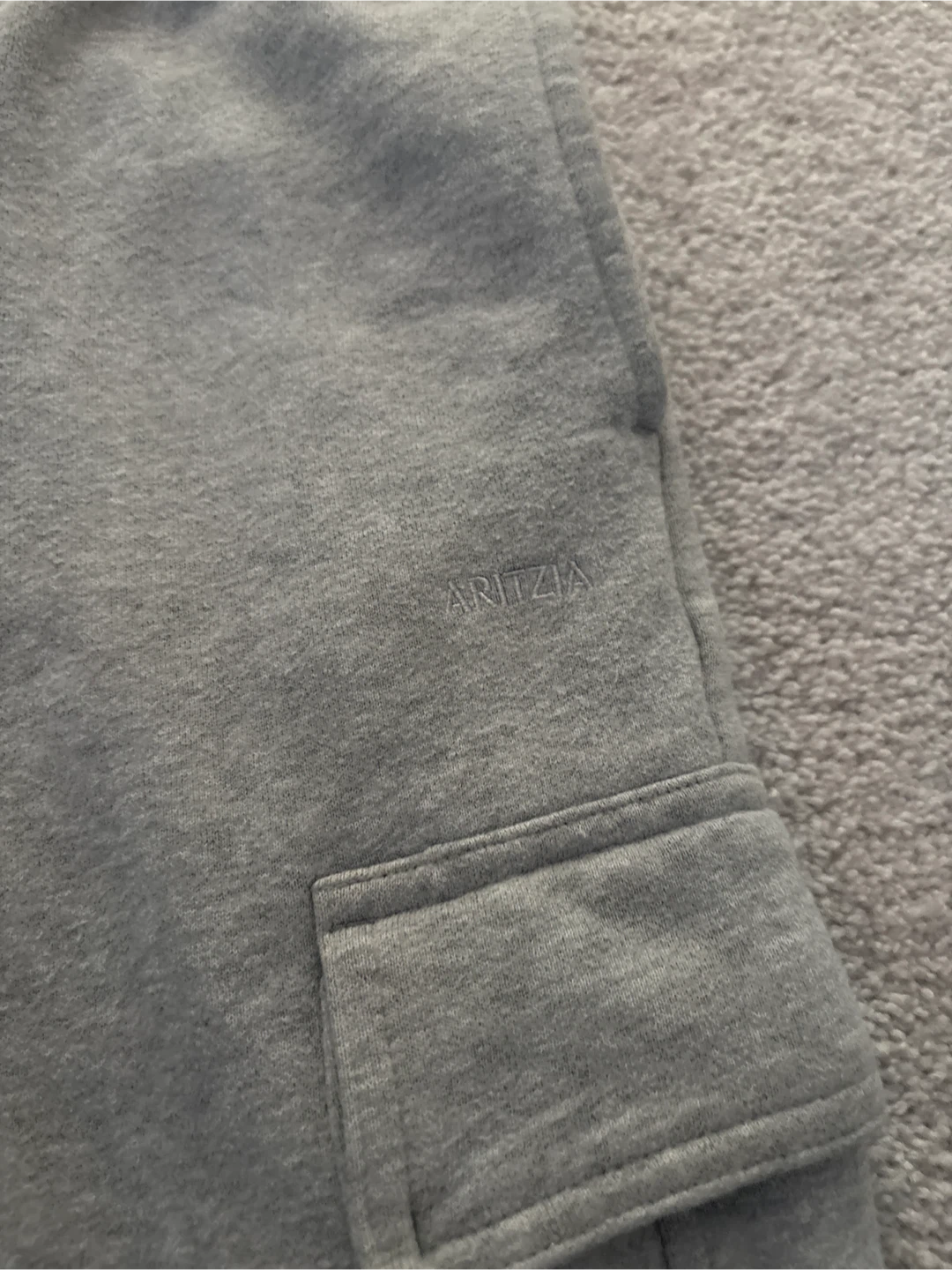 Aritzia Sweatfleece Mega Cargo Pants 2XS - photo 2