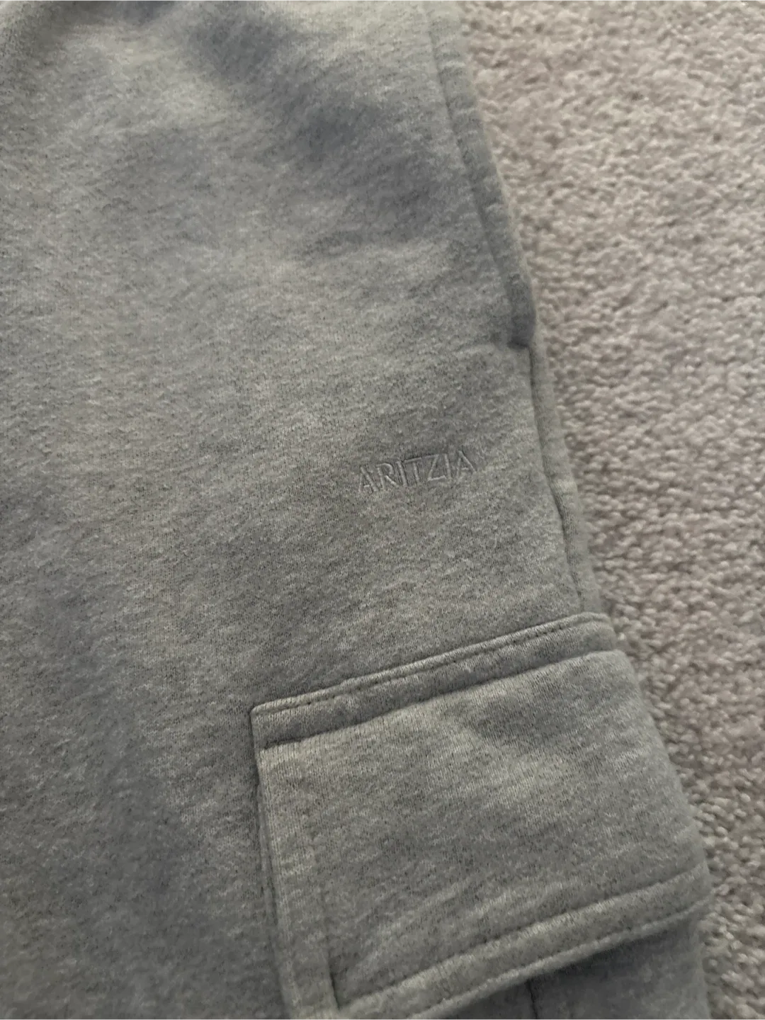 Aritzia Sweatfleece Mega Cargo Pants 2XS image indicator(2)