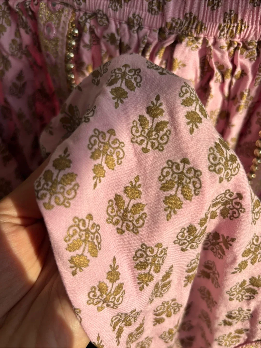 Genie 🧞‍♀️Priya Fab Free Size Pink Pants image indicator(4)