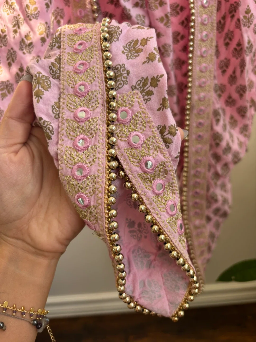 Genie 🧞‍♀️Priya Fab Free Size Pink Pants image indicator(2)