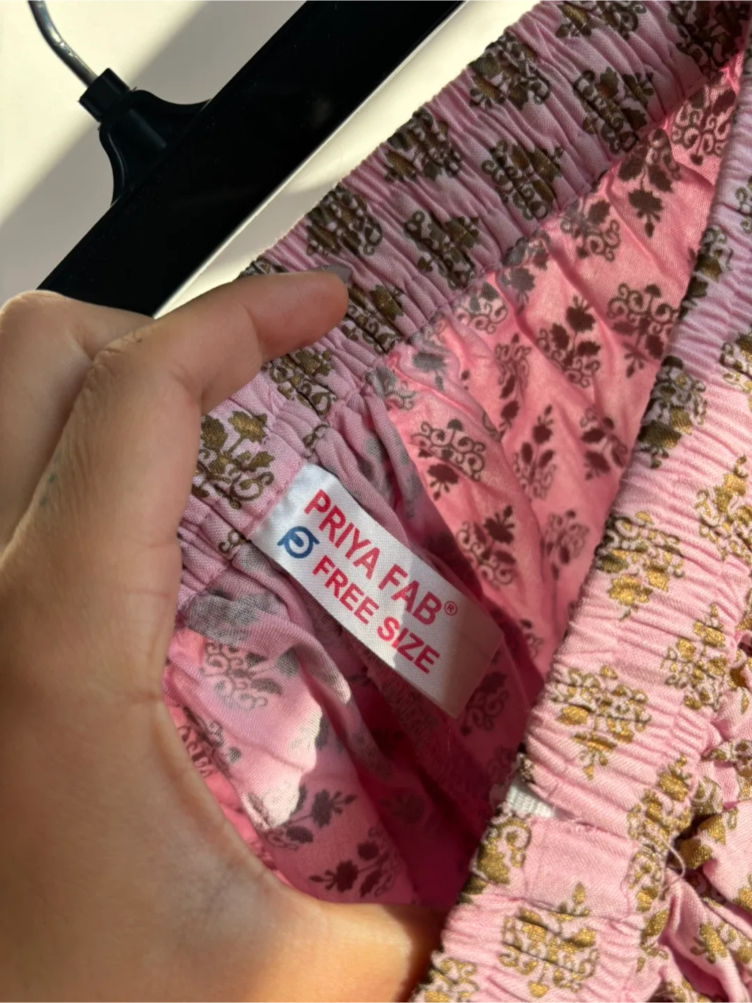 Genie 🧞‍♀️Priya Fab Free Size Pink Pants image indicator(3)