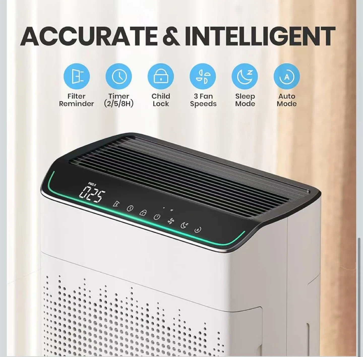 Air Purifiers for Home Large Room Up to 1690 ft² - photo 5