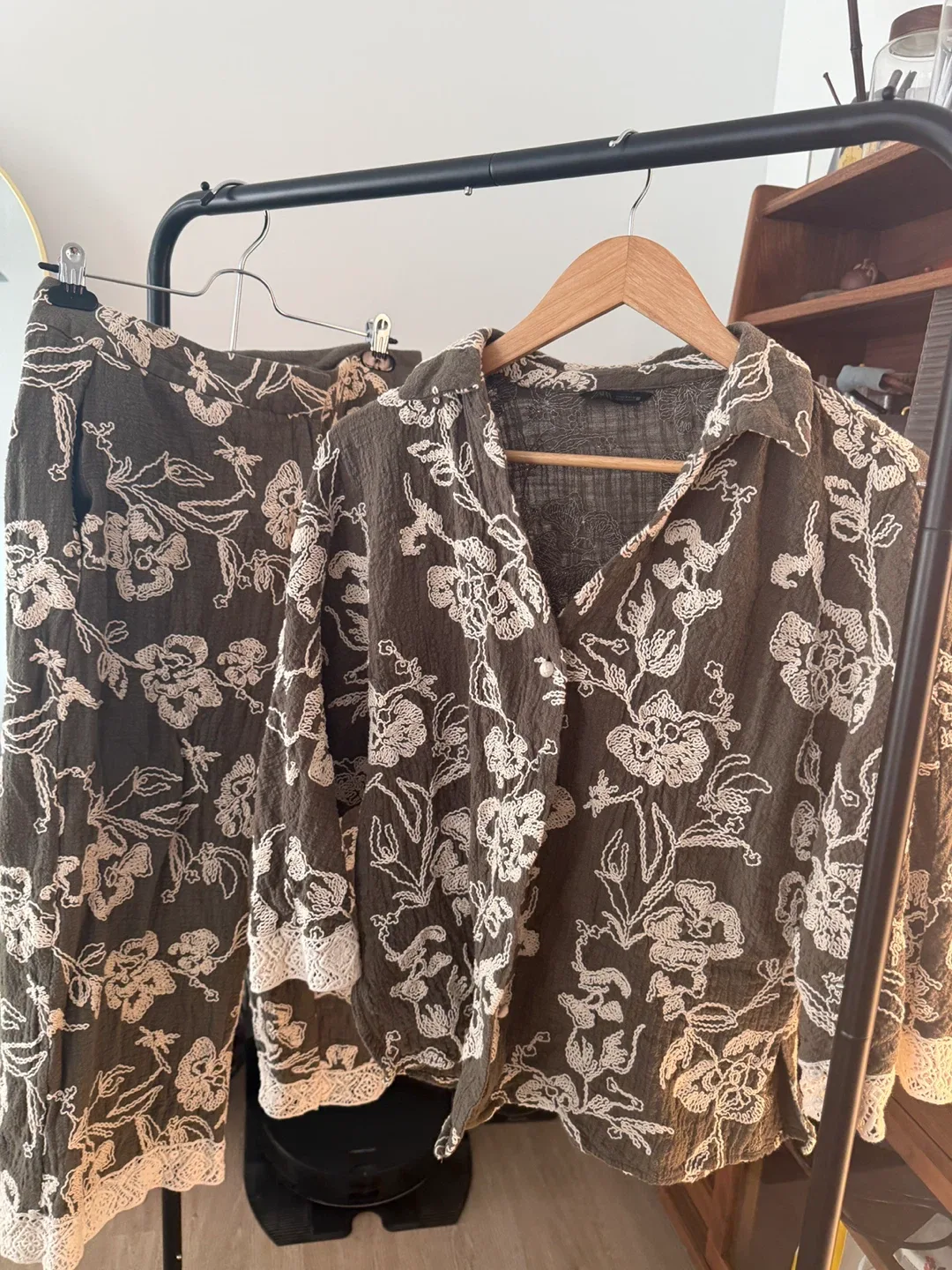 Zara Floral Two-Piece Set thumbnail