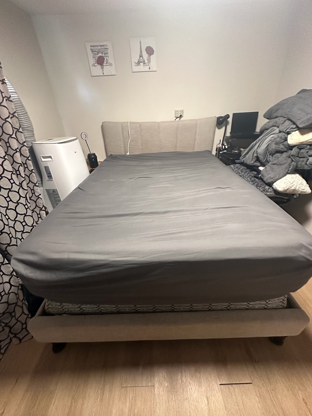 Bed Frame and Queen Size Mattress with Box Spring - photo 3