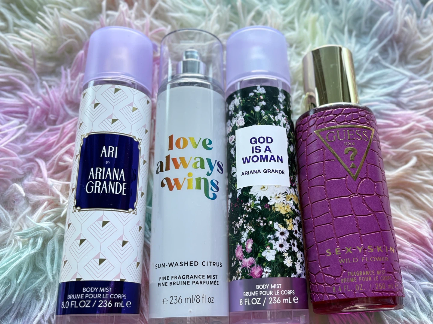 Ariana Grande, Guess Body Mist Set