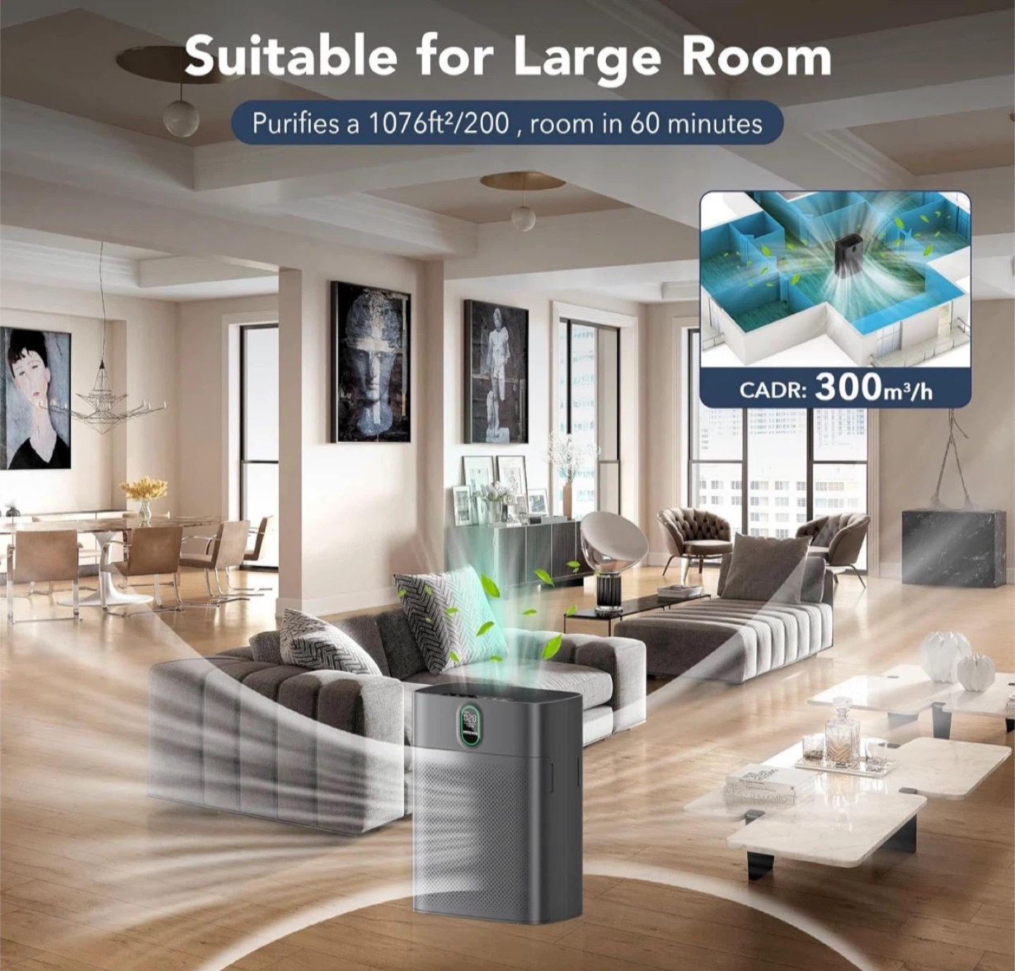 Air Purifier - Large Room Coverage - photo 3
