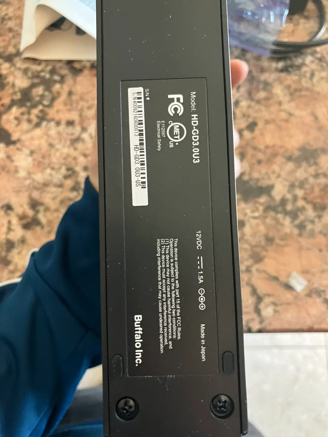 Buffalo HD-GDU3 3.0 TB External Hard Drive image indicator(4)