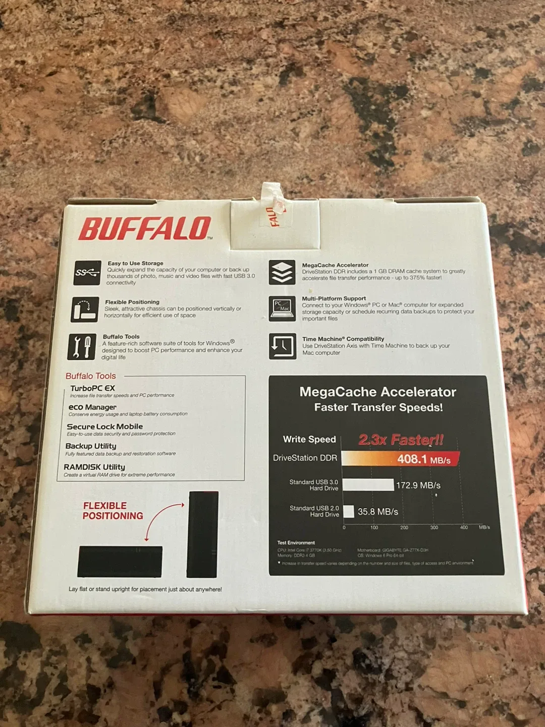 Buffalo HD-GDU3 3.0 TB External Hard Drive image indicator(3)