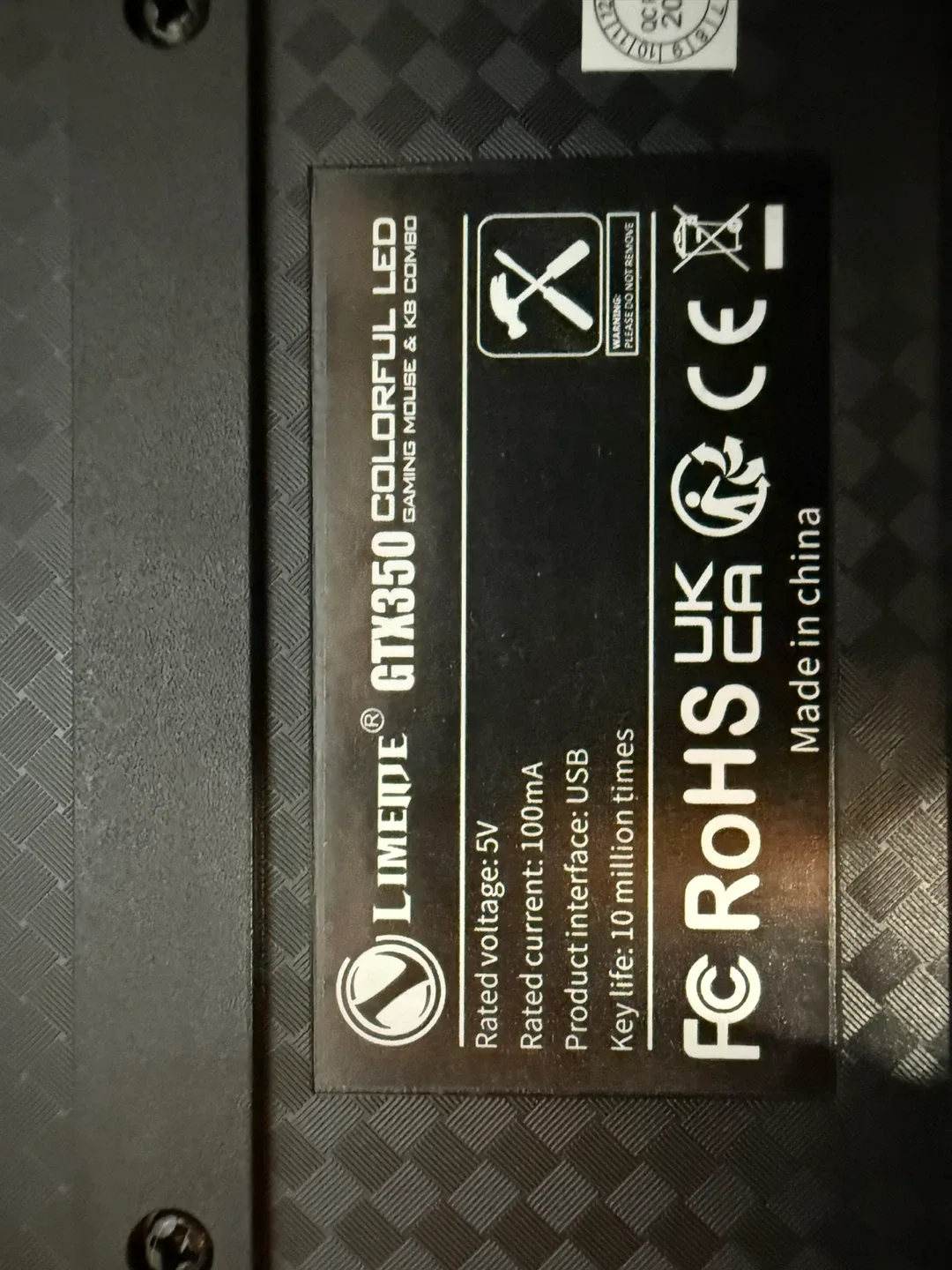 RGB Gaming Mouse and White Gaming Keyboard image indicator(5)