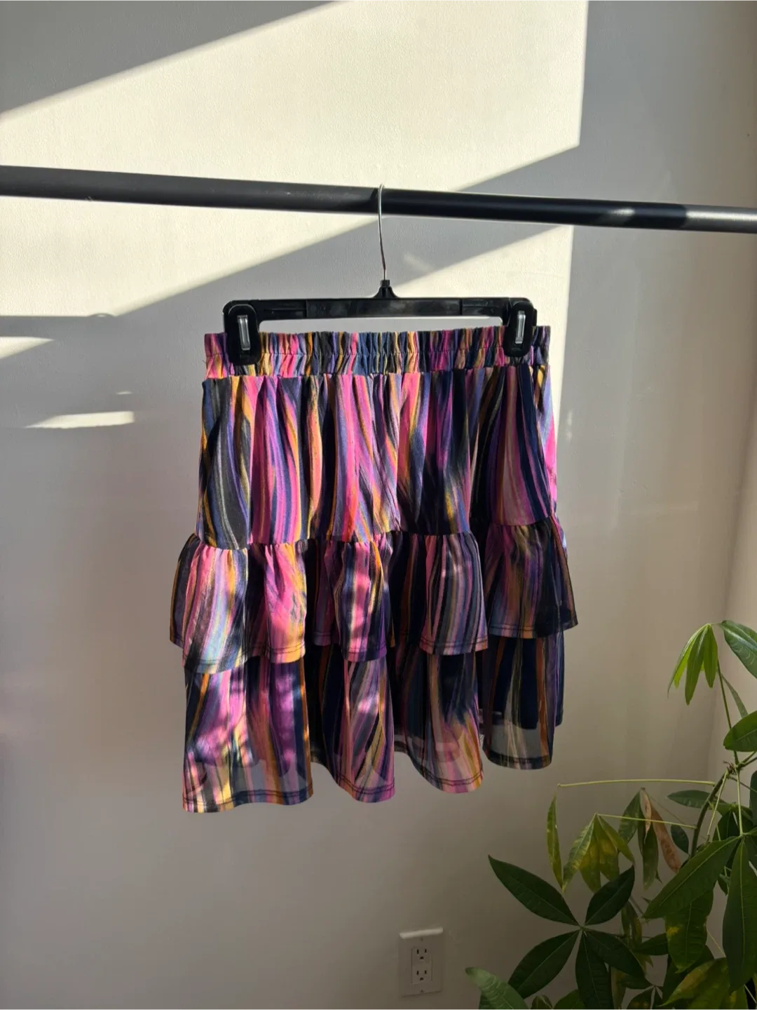 If She Loves Tiered Mini Skirt - Size M thumbnail