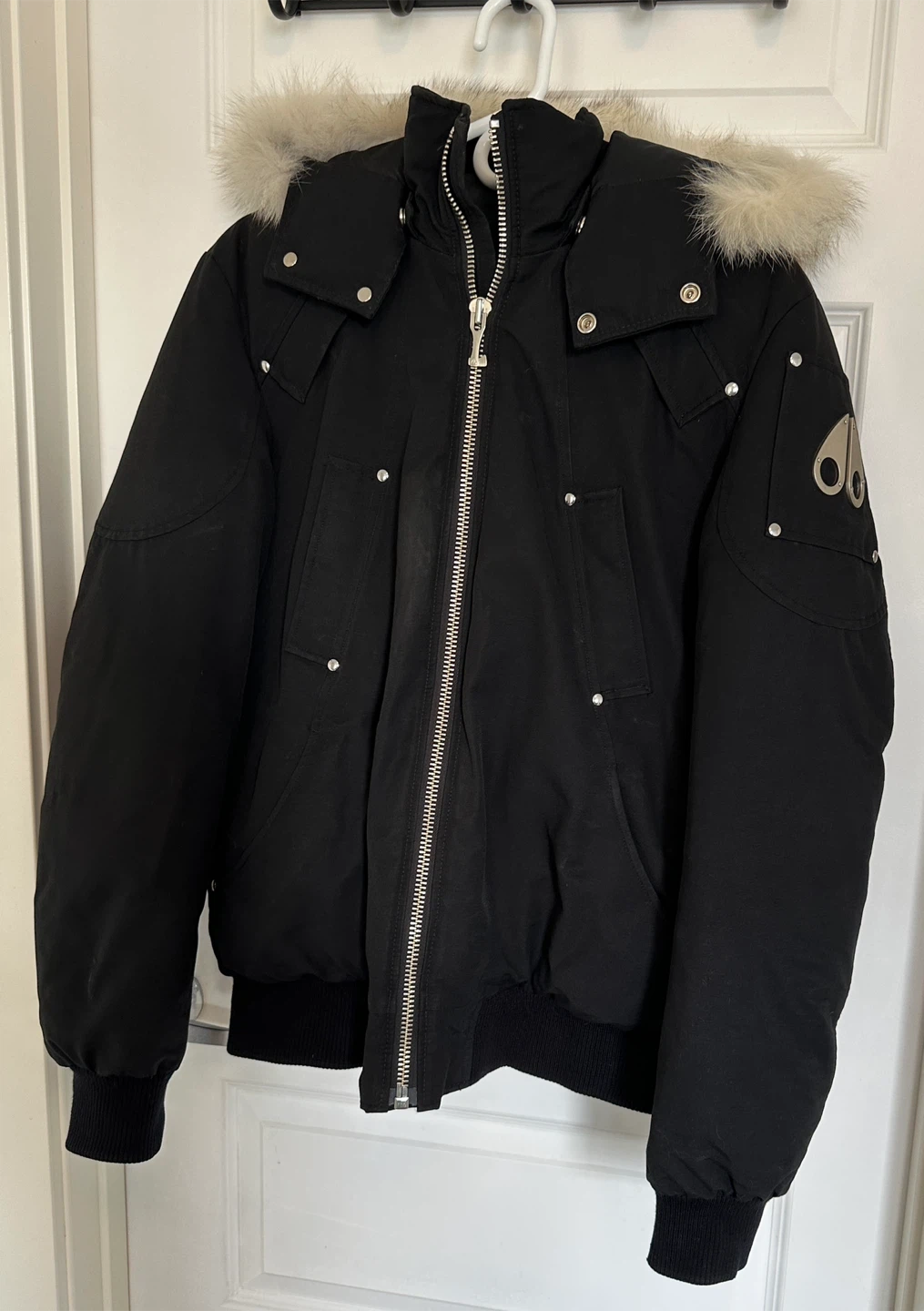 Moose Knuckles Ballistic Bomber - Black, L