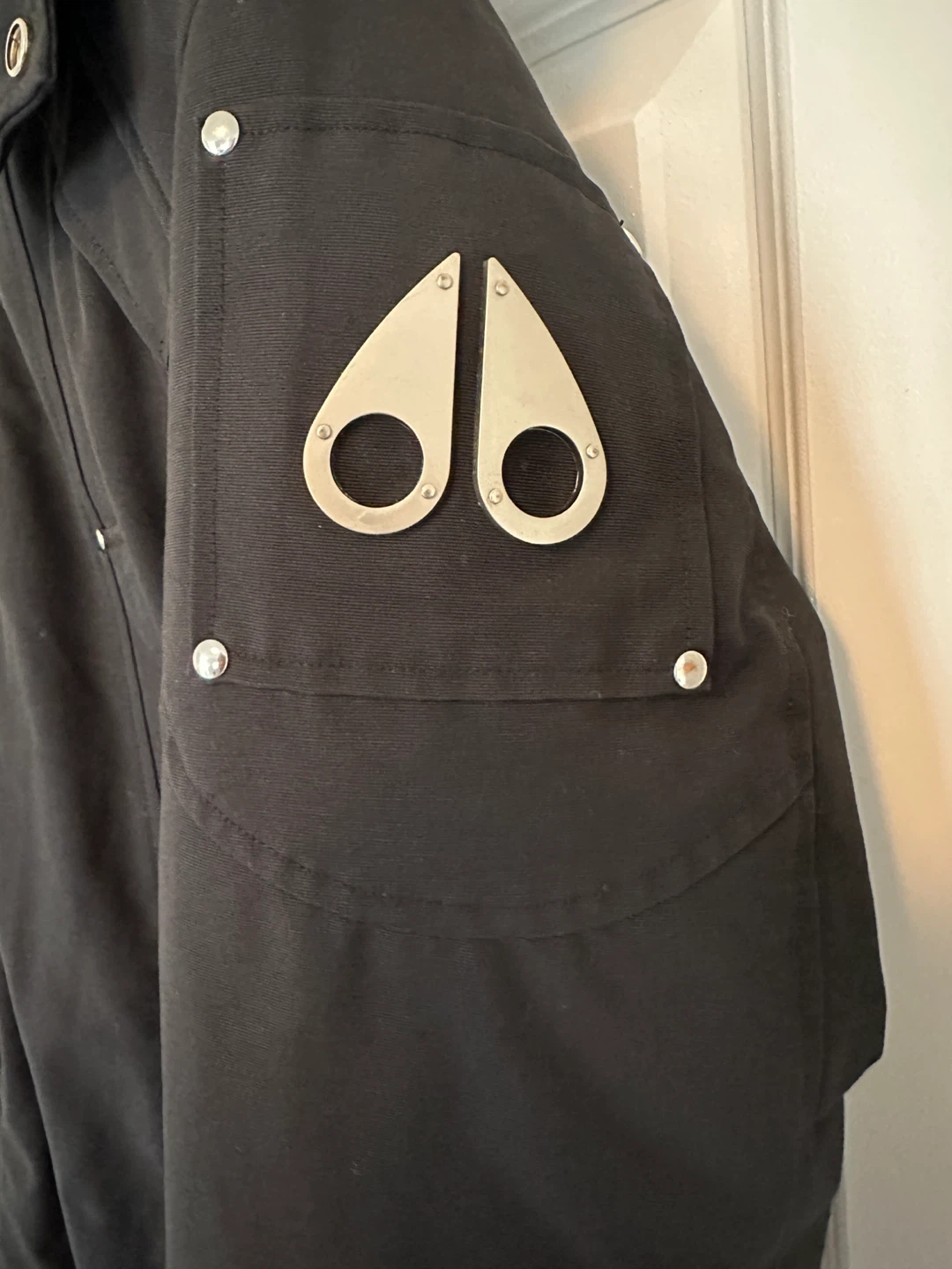 Moose Knuckles Ballistic Bomber - Black, L - photo 2