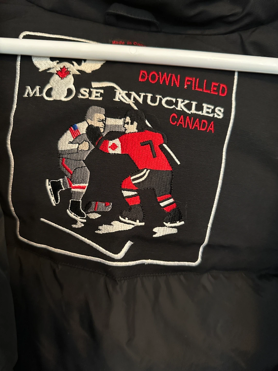 Moose Knuckles Ballistic Bomber - Black, L - photo 4