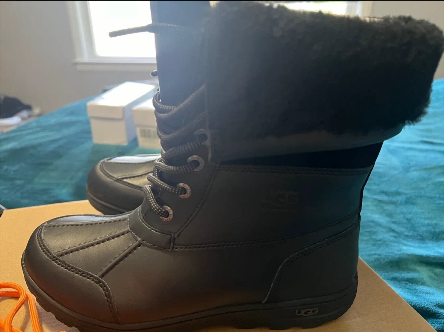 UGG Adirondack III Black Waterproof Boots image indicator(4)