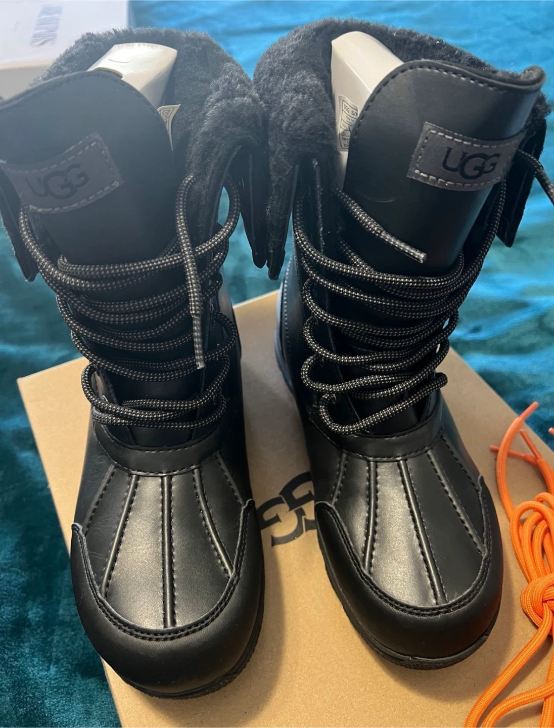 UGG Adirondack III Black Waterproof Boots
