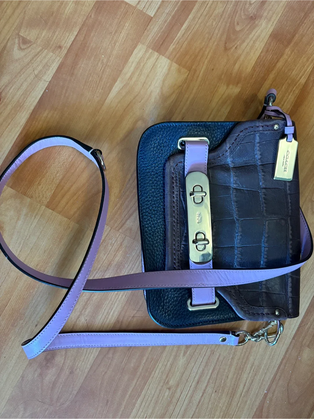 Coach Leather Crossbody Bag thumbnail