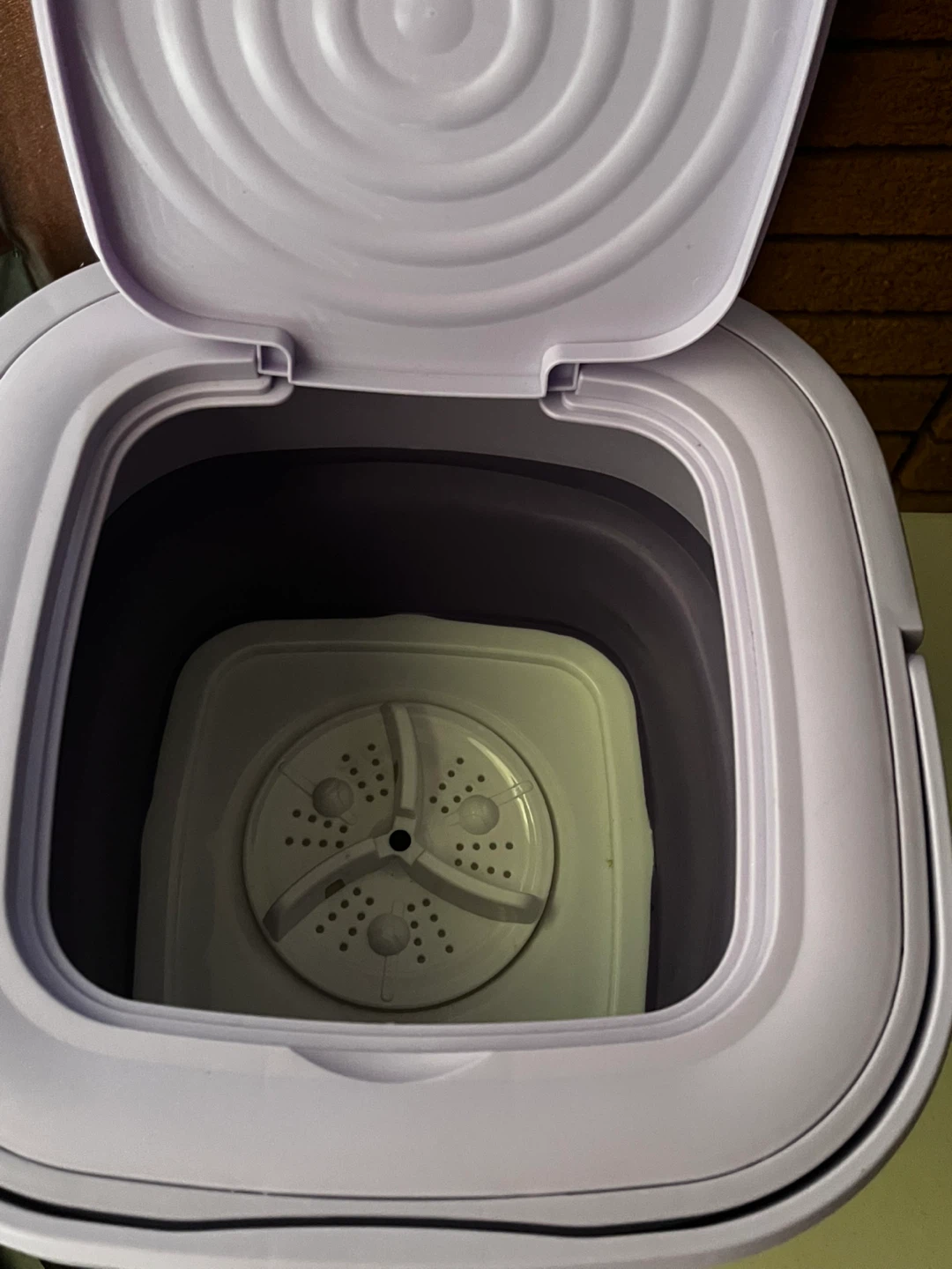 Portable Mini Washing Machine - Purple - photo 2