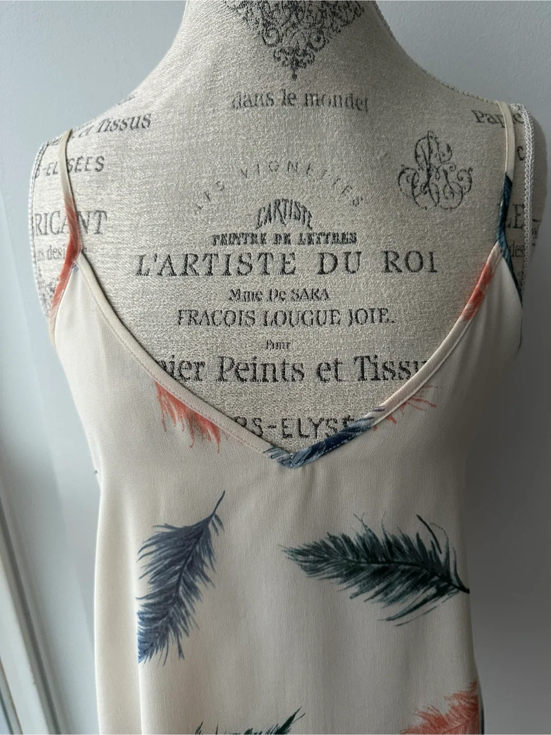 Forever 21 Feather Print Cami Top image indicator(3)