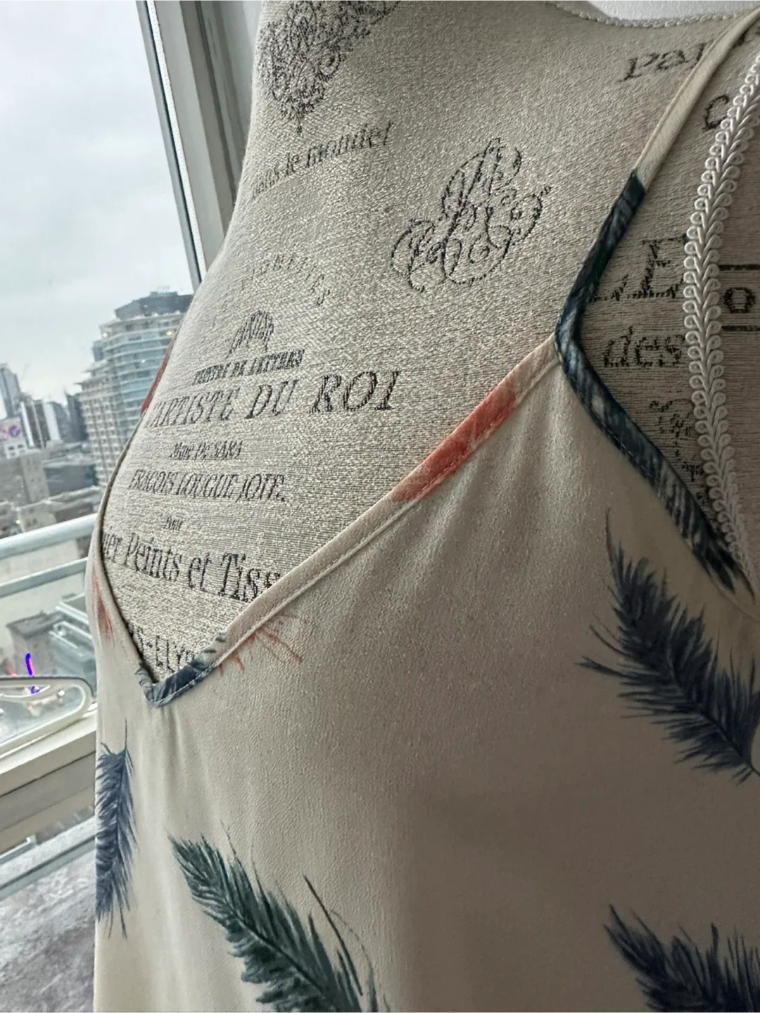 Forever 21 Feather Print Cami Top image indicator(4)