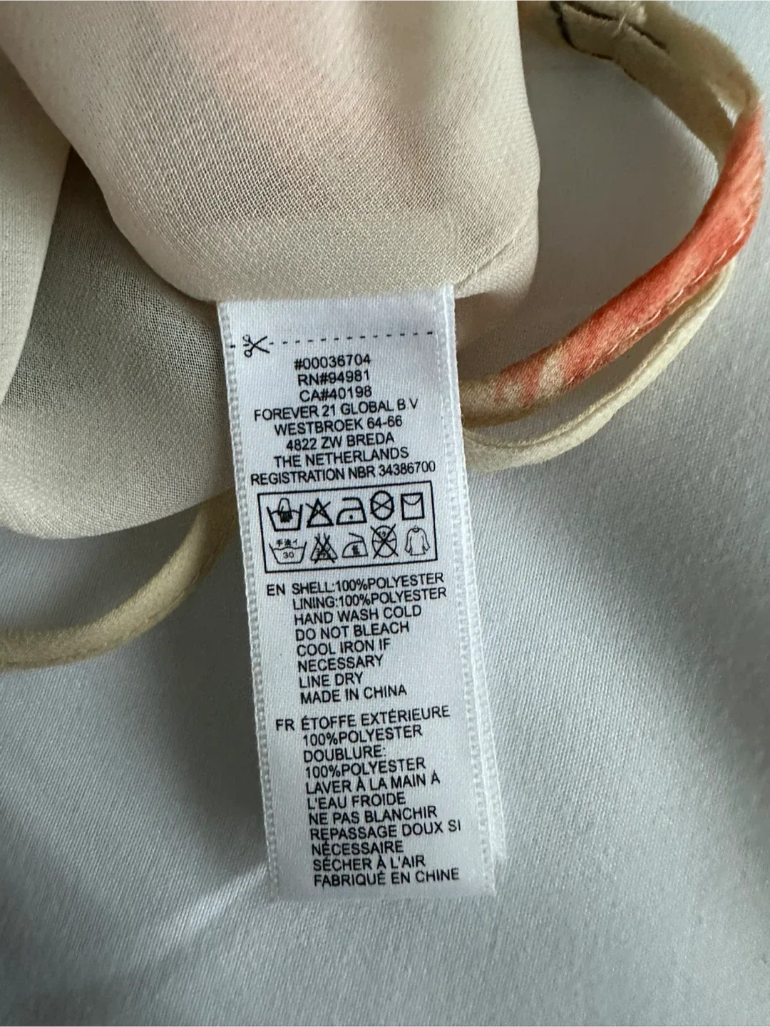 Forever 21 Feather Print Cami Top image indicator(7)