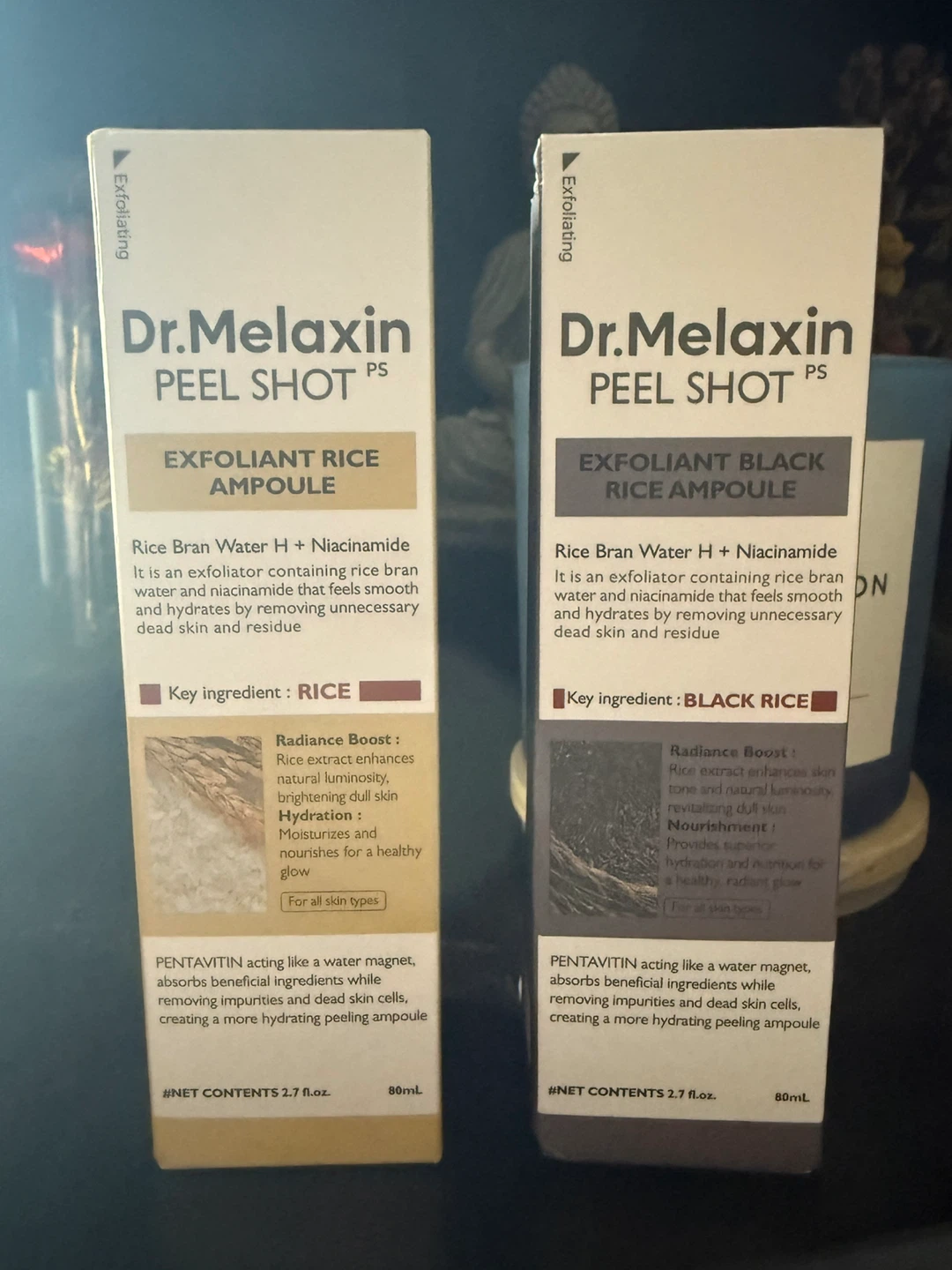 Dr. Melaxin Peel Shot - Rice & Black Rice Ampoules