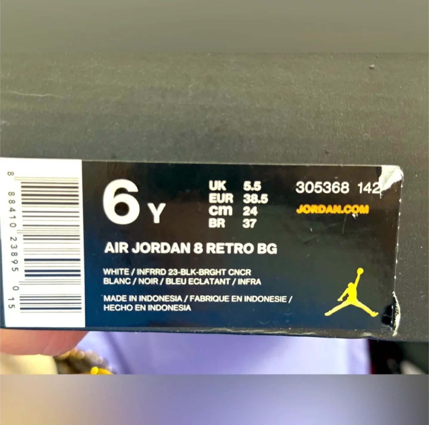 Air Jordan 8 Retro Three Peat image indicator(2)
