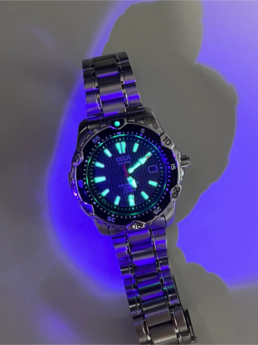 Citizen OXY Air Diver 200m Solar Watch image indicator(8)