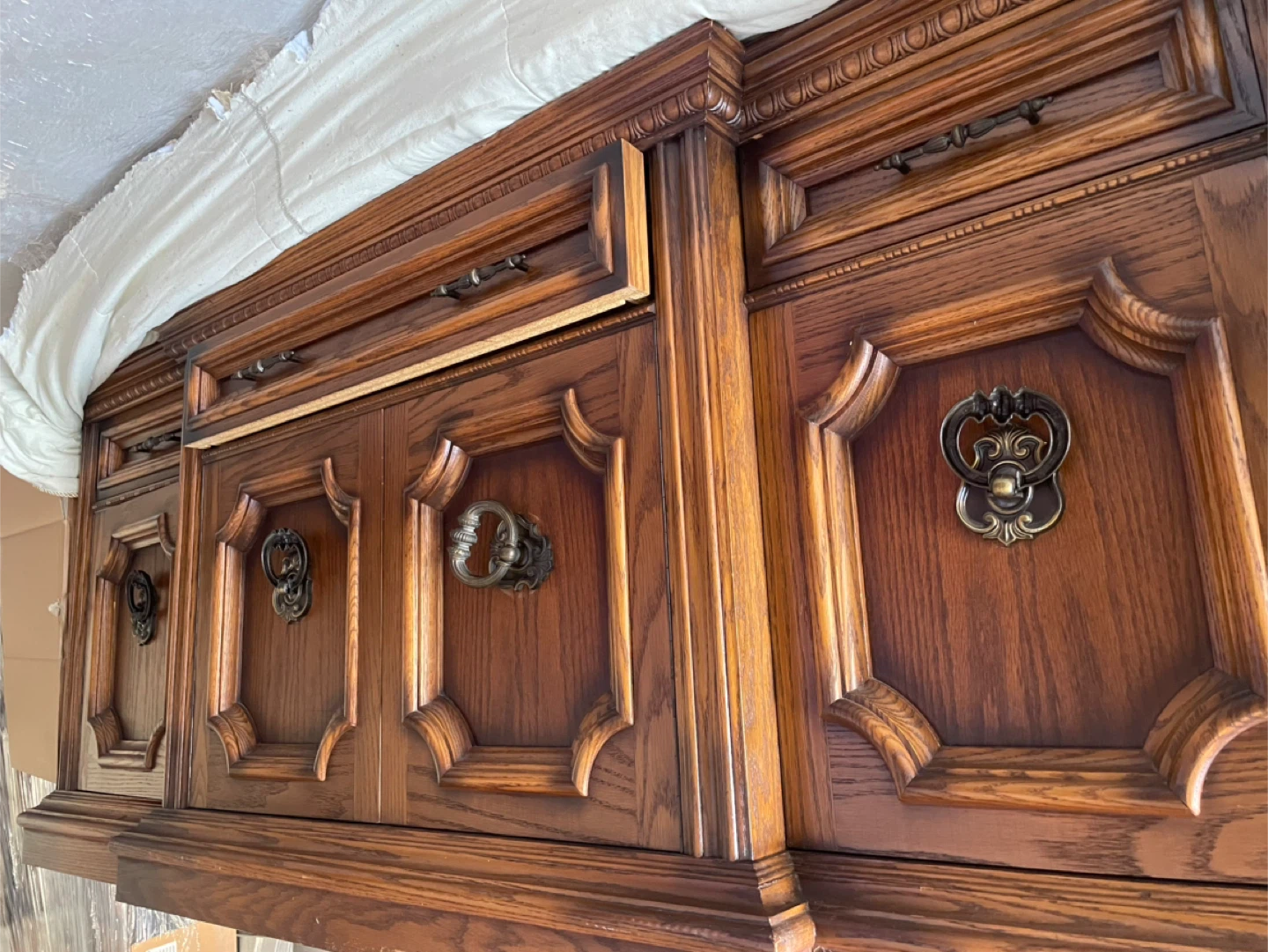 Vintage Wood Cabinet - photo 2