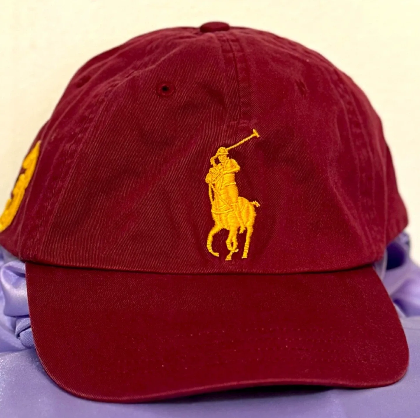 Polo Ralph Lauren Burgundy Cap thumbnail