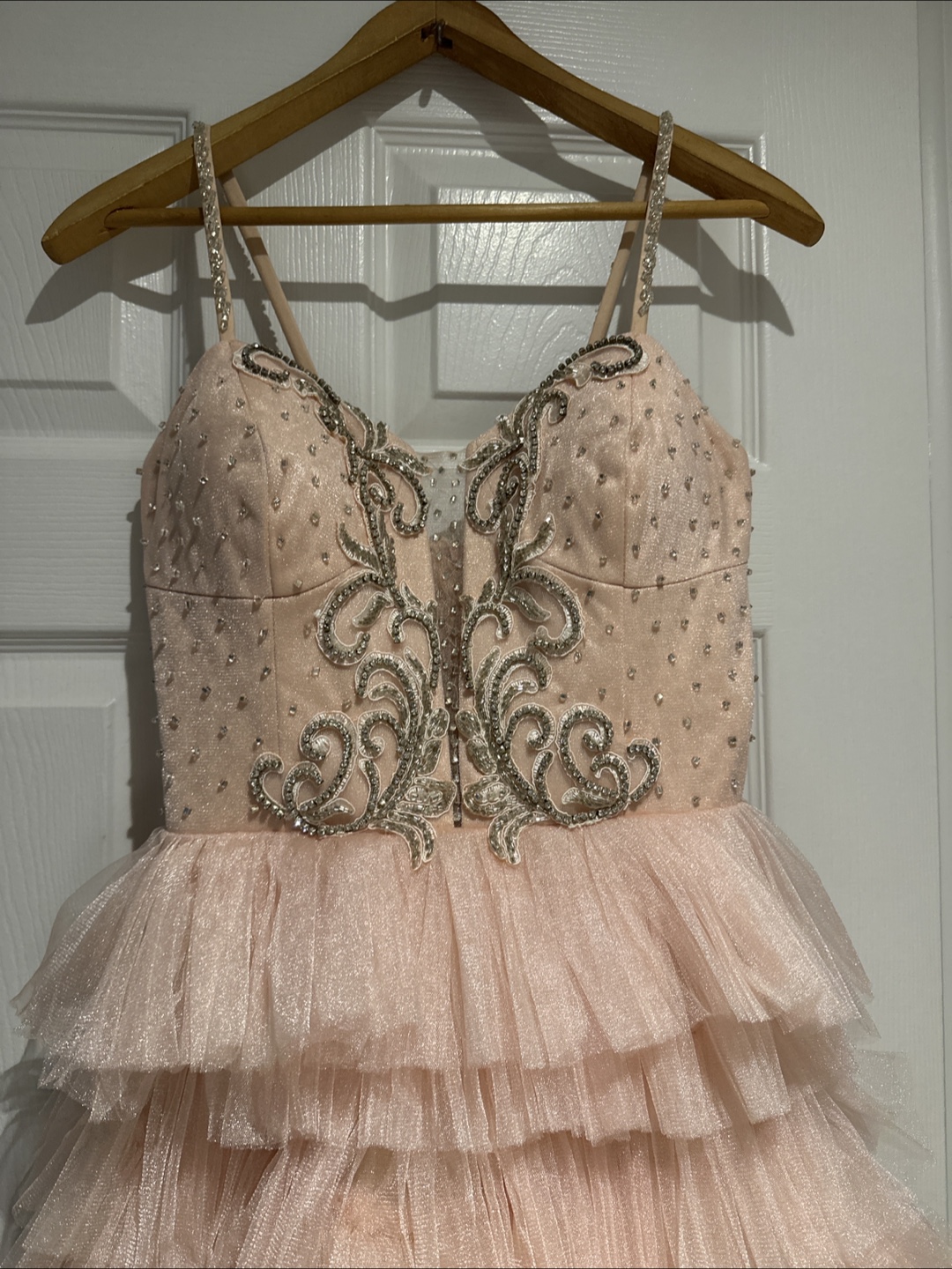 Blush Pink Ruffled Dress - photo 2