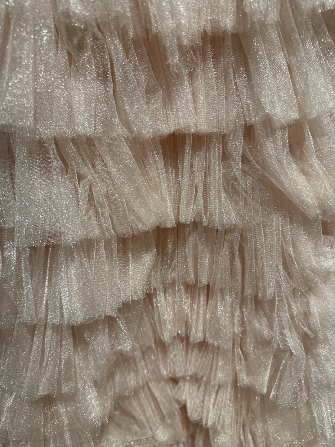 Blush Pink Ruffled Dress