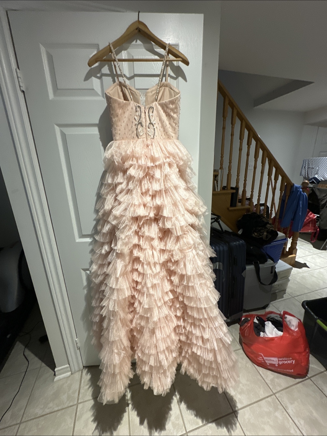 Blush Pink Ruffled Dress - photo 3