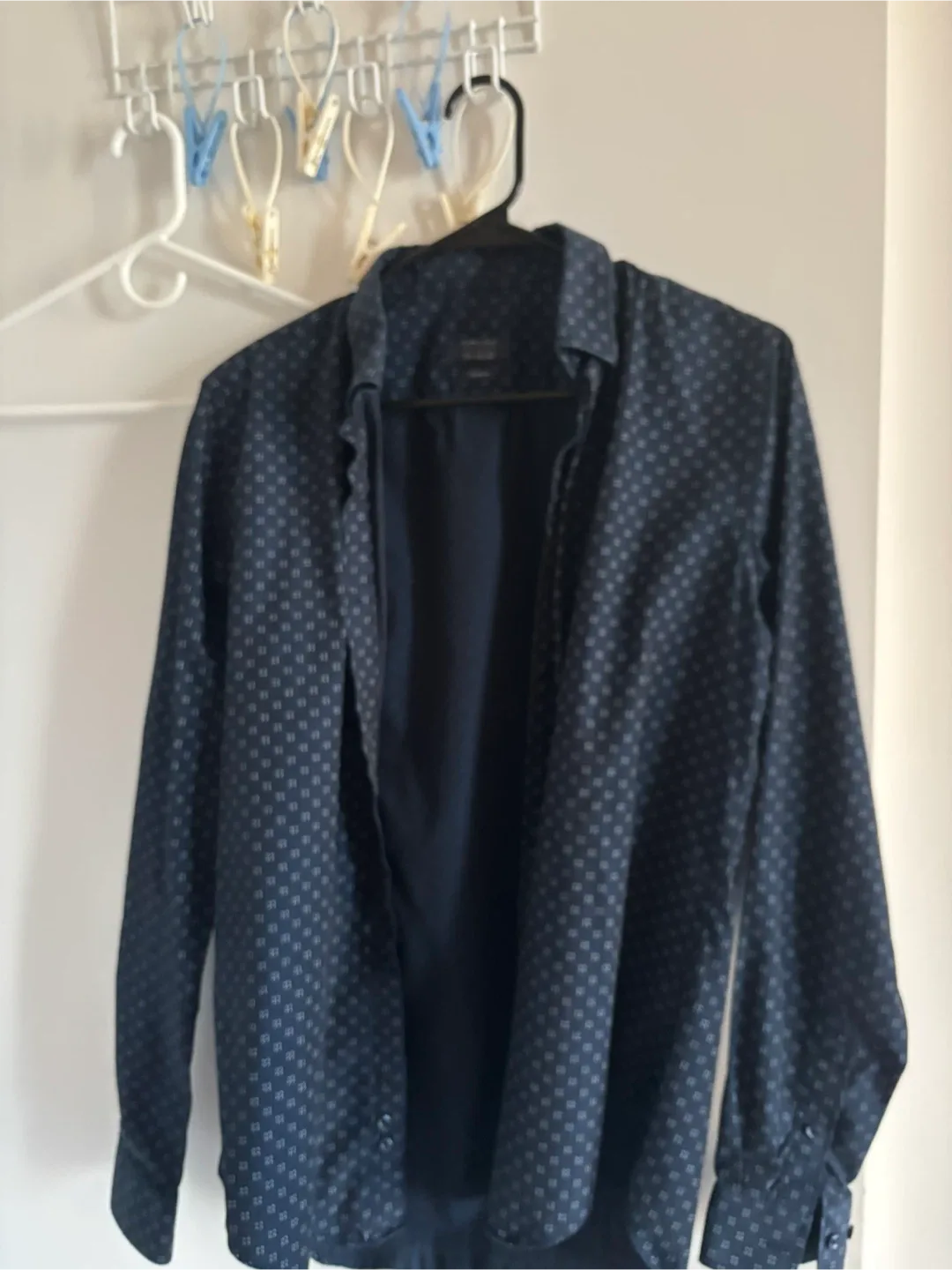 Blue shirt, Zara Size M thumbnail
