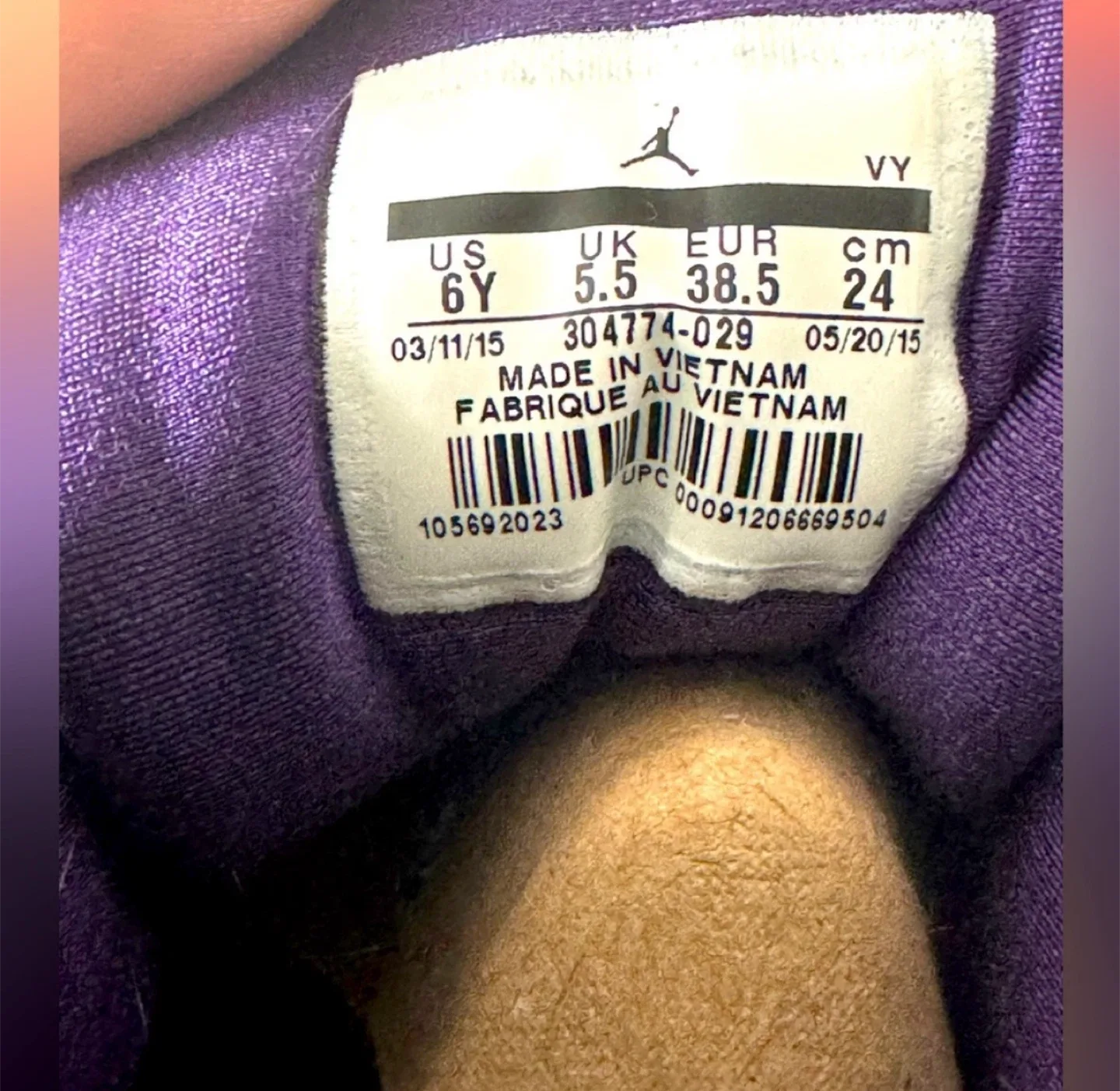 Air Jordan 7 Retro BG "Marvin the Martian" Size 6Y image indicator(8)